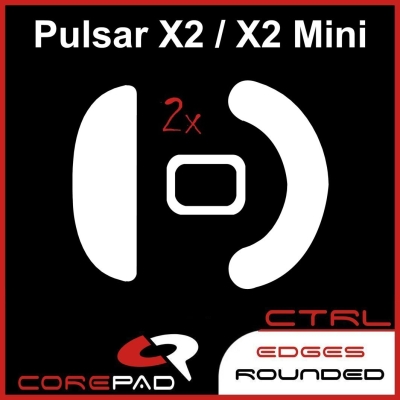 Hyperglides Hypergleits Hypergleids Corepad Skatez CTRL Pulsar X2 Mini Wireless